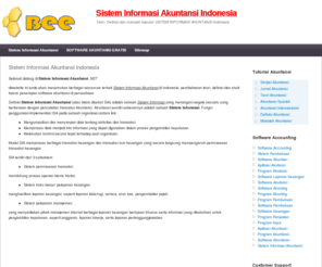 sisteminformasiakuntansi.net: Sistem Informasi Akuntansi Indonesia
Definisi dan Studi kasus Sistem Informasi Akuntansi di Indonesia dan penerapannya dilengkapi contoh Jurnal akuntansi, teori akuntansi syariah & internasional. Free Download Software Akuntansi Indonesia GRATIS