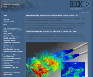 beckengineering.info: Beck Engineering Pty Ltd
Mine planning and mining engineering for extreme environments.