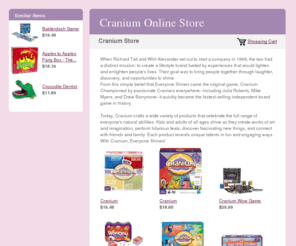 craniumstore.com: Cranium Online Store - Cranium Store
