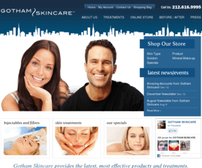 gothamaesthetics.com: Gotham Skincare
The powerful shopping cart software for web stores and e-commerce enabled webstores is based on PHP / PHP4 with MySQL database with highly configurable implementation base on templates.