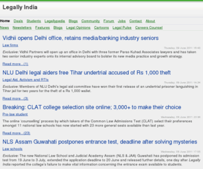 legallyindia.com: Legally India - News for lawyers, Indian law firms, students
Legally India - News for lawyers - Indian law firm and legal market news and community
