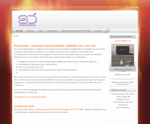 sd-developpement.fr: Accueil
Création de site internet sous Joomla! Développement composants,modules et template Joomla!.Logiciel de gestion de stock pour TPE.Développement d applications sur mesure.Dématérialisation