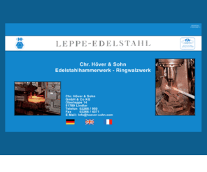 leppe-edelstahl.com: Leppe-Edelstahl
Herzlich willkommen bei Leppe - Edelstahl