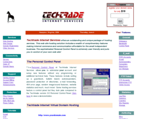 techtrade.com: Techtrade Internet Services -
Techtrade Internet Services for the Small Business World