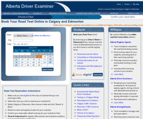 albertadriverexaminer.ca: Alberta Driver Examiner
Book a reservation for your road test with Alberta's only online reservation system.