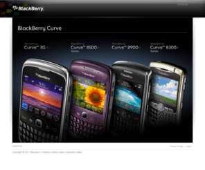 blackberryycurve.com: Curve Smartphone at BlackBerry.com
Connect with the BlackBerry Curve series at BlackBerry.com. Discover our innovative line of BlackBerry Curve models, including the 8300, 8900, and 8520 smartphones.