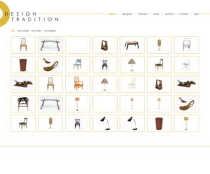 design-tradition.at: Design Tradition - Objekte
Design Tradition - design, art and antiques