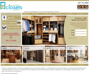 okclosets.com: Oklahoma Closets
Custom organization solutions for the closet, garage, home office, and more. Professional planning, design, and installation.