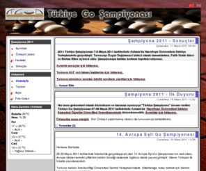 turkiyegosampiyonasi.com: Türkiye Go Şampiyonası - Türkiye Go Şampiyonası
Türkiye Go Şampiyonası resmi web sitesi