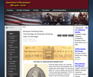 christmasmiracle1776.com: American Christmas Story
The American Christmas story, the story of the hand of Providence in our nations beginnings.