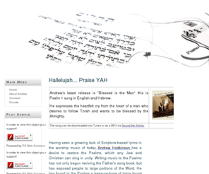 hallelujah.org.za: Hallelujah... Praise YAH
Restoring the Psalms, YHWH's Song book