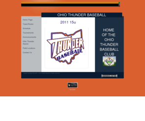 ohiothunderbaseball.net: Home Page
Home Page