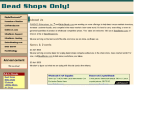 beadstoreonly.com: Bead Shops Only -  .
Bead Shops Only.