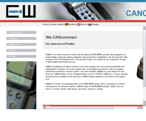 cancommeo.com: EIFELWERK-Gruppe - CANcommeo - We CANcommeo!
Der zuverlässige OEM-Dienstleister für die Kraftfahrzeugindustrie. Wir sind ein weltweit anerkannter Zulieferer der Kraftfahrzeug-, Maschinenbau-, Luftfahrt- und Elektronikindustrie.