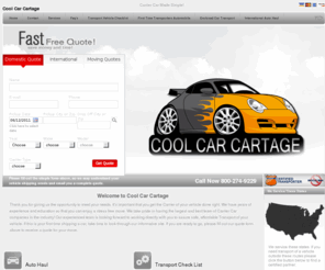 coolcarcartage.com: Auto Haul | Carrier Car | Transport Vehicle | Transporters Automobile | Car Transport
Fast Free Auto Transport Quotes! Transporters Automobile fast! Auto Haul is bringing service back to the Carrier Car industry!