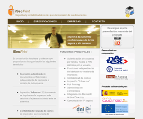 isecprint.com: iSecPrint
Proyecto iSecPrint
