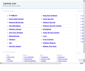 lan-loc.com: LAN^Lock
LAN_Lock   Credible_ID = Secure Networks