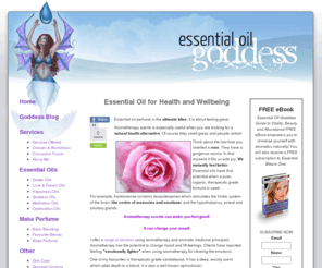 essentialoilgoddess.com: essential-oil-goddess
Be a goddess. I can show you how to blend and make essential oil recipes. Aromatherapy services also available.