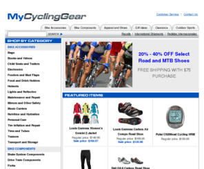 mycyclinggear.com: Cycling Gear and Cycling Apparel at MyCyclingGear.com - Superior Quality Gear and Apparel for Cycling Enthusiasts Worldwide
Cycling Gear and Cycling Apparel at MyCyclingGear.com - Superior Quality Gear and Apparel for Cycling Enthusiasts Worldwide ...