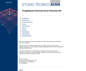 studiotecnicoalma.it: Studio Tecnico Progettazione Direzione lavori Accatastamento Calcoli 494 Vicenza
Studio Tecnico Alma offre progettazione direzione lavori calcoli sicurezza cantieri accatastamento