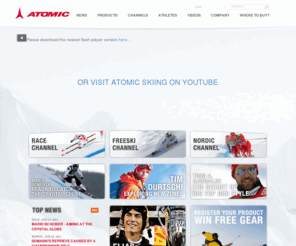 atomicfreeskiing.com: 
              ATOMIC Home
Atomic Ski and Boots for Race, Freeride, Nordic, Touring. We are Skiing.