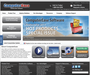 gocomputerease.com: Construction Software by ComputerEase - For Contractors, Project Management & Accounting Software
Construction Software by ComputerEase is voted the #1 accounting and project management software for contractors of all trades and sizes