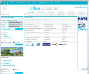 officevacatures.nl: Officevacatures – de vacaturesite voor administratieve-, secretariële- en financiële functies
De vacature site voor administratief-, secretarieel- en financieel personeel.