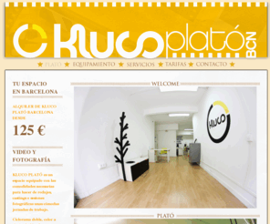 platobarcelona.es: Home - Kluco Plató - Alquiler en Barcelona, estudio de fotografía y vídeo
Kluco plató es tu espacio en barcelona. Plató para video y fotografía con tarifas muy económicas y precios especiales para estudiantes. T.935 115 918 C/ Telégraf nº79 Bajos, 08041 Barcelona