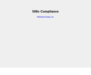 508compliantpdf.com: 508c Compliance
508c Compliance