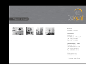 daloual.com: Daloual Ambiente & Design • Diese Seite ist in Bearbeitung
