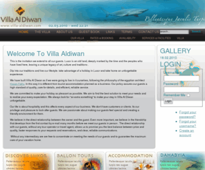 e-luxor.com: Welcome To Villa Aldiwan
Joomla! - the dynamic portal engine and content management system