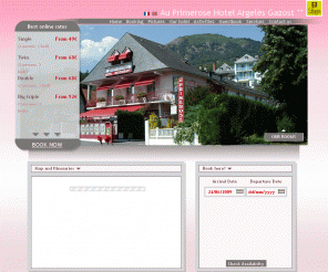 au-primerose-hotel.com: Au Primerose Hotel Argelès Gazost - Cyclists Hotel Loudres - Official Site
Au Primerose Hotel is a 2 star Hotel in Argèles Gazost. You can book online to get cheap rates.