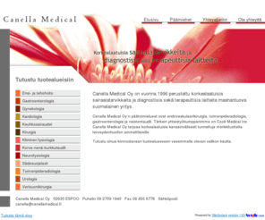 canellamedical.fi: Canella Medical - Etusivu
