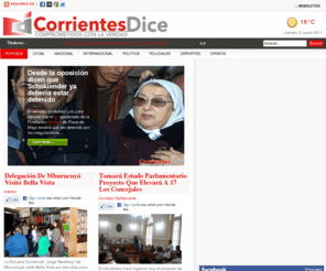 corrientesdice.com: Corrientes dice
portal de noticias, corrientes dice comprometidos con la verdad.