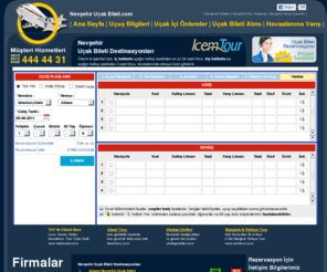 nevsehirucakbileti.com: Nevşehir Uçak Bileti - Nevşehir Uçak Biletleri - Online Uçak Bileti Nevşehir - Nevşehir Elektronik Bilet - Online Uçak Bileti
Nevşehir Uçak Bileti, Online Uçak Bileti Nevşehir, Nevşehir Uçak Biletleri, Elektronik Bilet, Nevşehir Havaalanı Transferi, Oto Kiralama, Nevşehir Hava Durumu