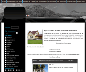 sninvest-lmp.com: Agence immobilière à Pamiers en Ariège (09) : Midi Pyrénées - SN Invest
SN Invest est une agence immobilière proposant des biens immobiliers mais aussi des prestations d'assurances à Pamiers dans l'Ariège (09) - Midi Pyrénées