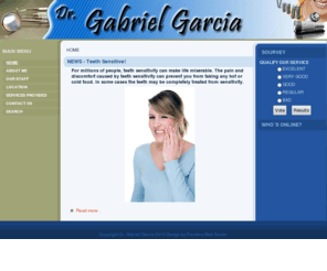 drgabrielgarcia.com: .:Dr Gabriel Garcia, Los Algodones BC, Mexico:. - HOME
This is Dr Gabriel Garcia´s Website in Los Algodones Mexico