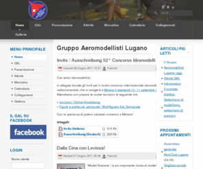 gal.ch: Gruppo Aeromodellisti Lugano
Sito web del Gruppo Aeromodellisti Lugano, Svizzera