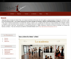 lamorrisflamenco.com: Danza y Talleres Ma. Antonia "La Morris"
Academia de baile flamenco y danzas españolas.