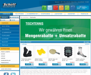 schuett-sport.de: Schütt-Spezialversand für Sportartikel
Schütt Sportartikel