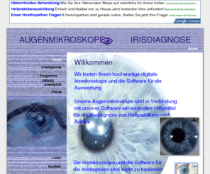 augenmikroskop.com: Augenmikroskop Raupach BV A
Augendiagnose mit Irismikroskop und Software.