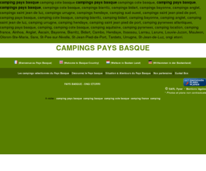 euskalcamp.com: camping pays basque, campings pays basque : ONGI ETORRI - camping cote basque
camping pays basque et camping cote basque ONGI ETORRI : campings pays basque