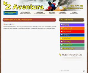 paintballcantabria.es: Bienvenidos a K2 Aventura
Joomla! - el motor de portales dinámicos y sistema de administración de contenidos