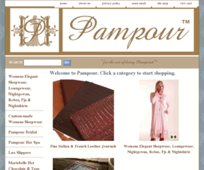 bathnbodygiftshop.com: Pampour -  Elegant Sleepwear, Loungewear, Bath Products, Chocolates and Gifts!
