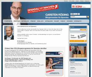 cdu-spandau.com: CDU Spandau
Spandau FIT machen! Die CDU Spandau steht für Familie, Investitionen und Teilhabe im und am Berliner Bezirk Spandau.