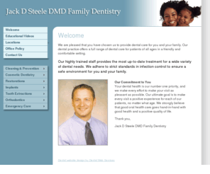 steelefamilydental.com: Dentist McConnellsburg, PA 17233 - Jack Steele, DMD - Welcome
Dr. Steele is a family dentist in McConnellsburg PA 17233