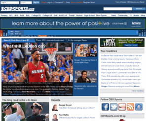 cbssports.com: Sports - CBSSports.com Sports News, Fantasy Scores, Sports Video
CBSSports.com features live scoring and news for NFL football, MLB baseball, NBA basketball, NHL hockey, college basketball and football. CBSSports.com is also your source for fantasy sports news