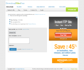 download-files-free.com: Download Files Free
Fast & Free File Hosting for everyone. Upload, Share and Manage your files for free. Cheap file hosting online.