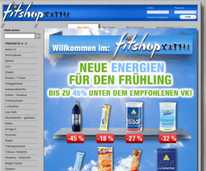 fitshop.de: Fitshop
Sporternährung von verschiedenen Markenfirmen wie Inko, Multipower, Weider, AllStars mit ausführlichen Produktinformationen, preiswerten Sonderangeboten und SSL-Verschlüsselung.