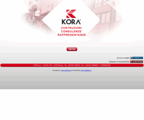 korasrl.com: KORA Consulenze Costruzioni Rappresentanze
